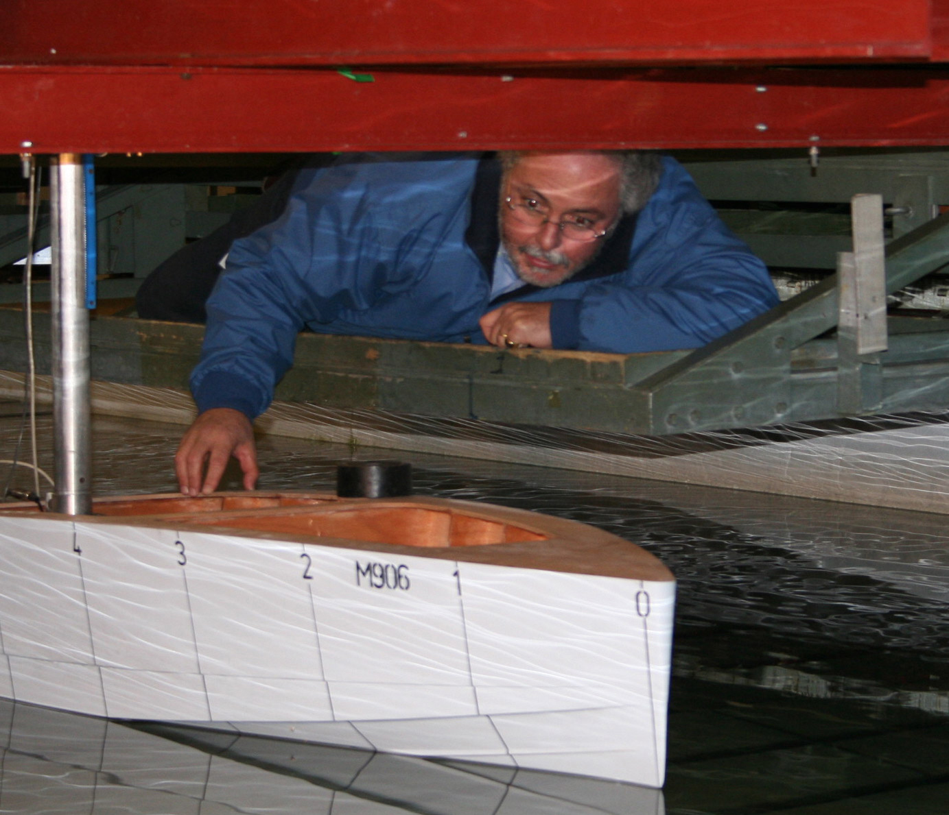 Yacht Testing water tank